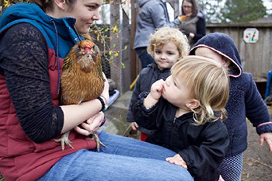 Jessica and Chicken
