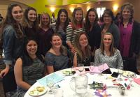 Faculty and students attend Evening of Honor.
