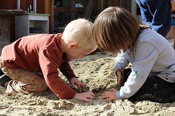 Boys in Sand