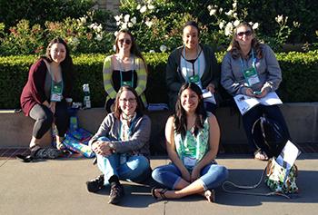Faculty and students attend CAEYC.
