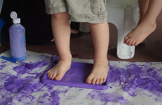 Feet Painting