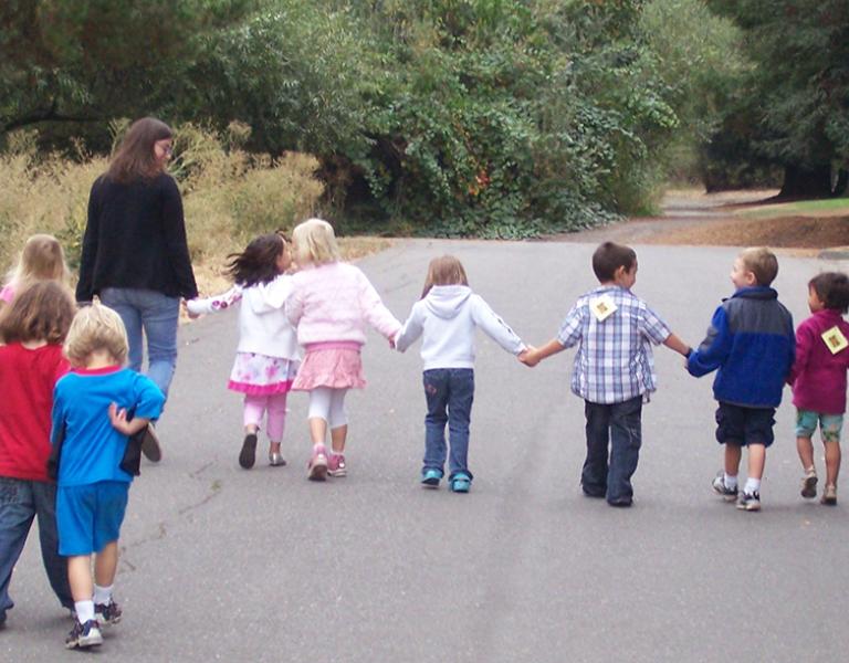 Holding Hands Walk